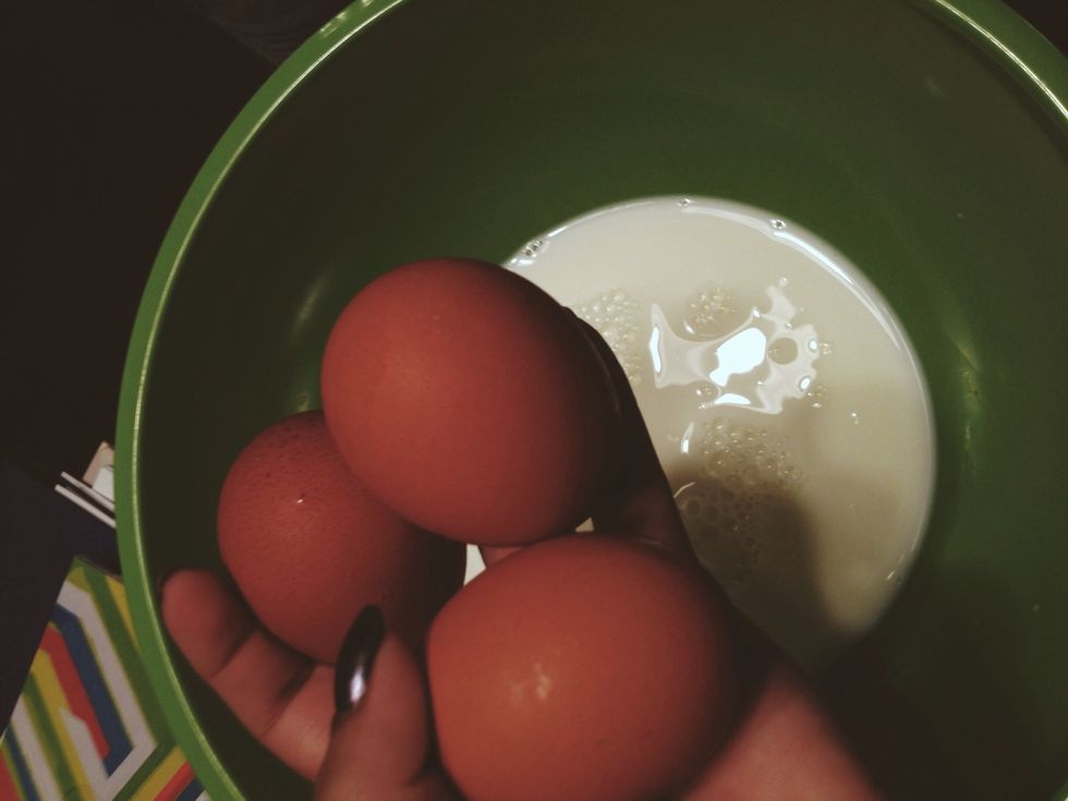 Ajouter trois \u0153ufs