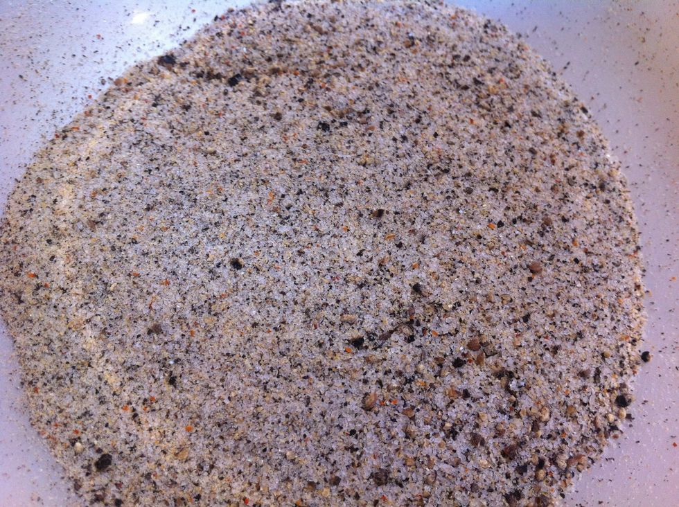 Alabama style seasoning is very simple and doesnt contain every spice in your pantry. Personally i think this is the best and my favorite way to smoke chicken. Its all about the chicken and the smoke.