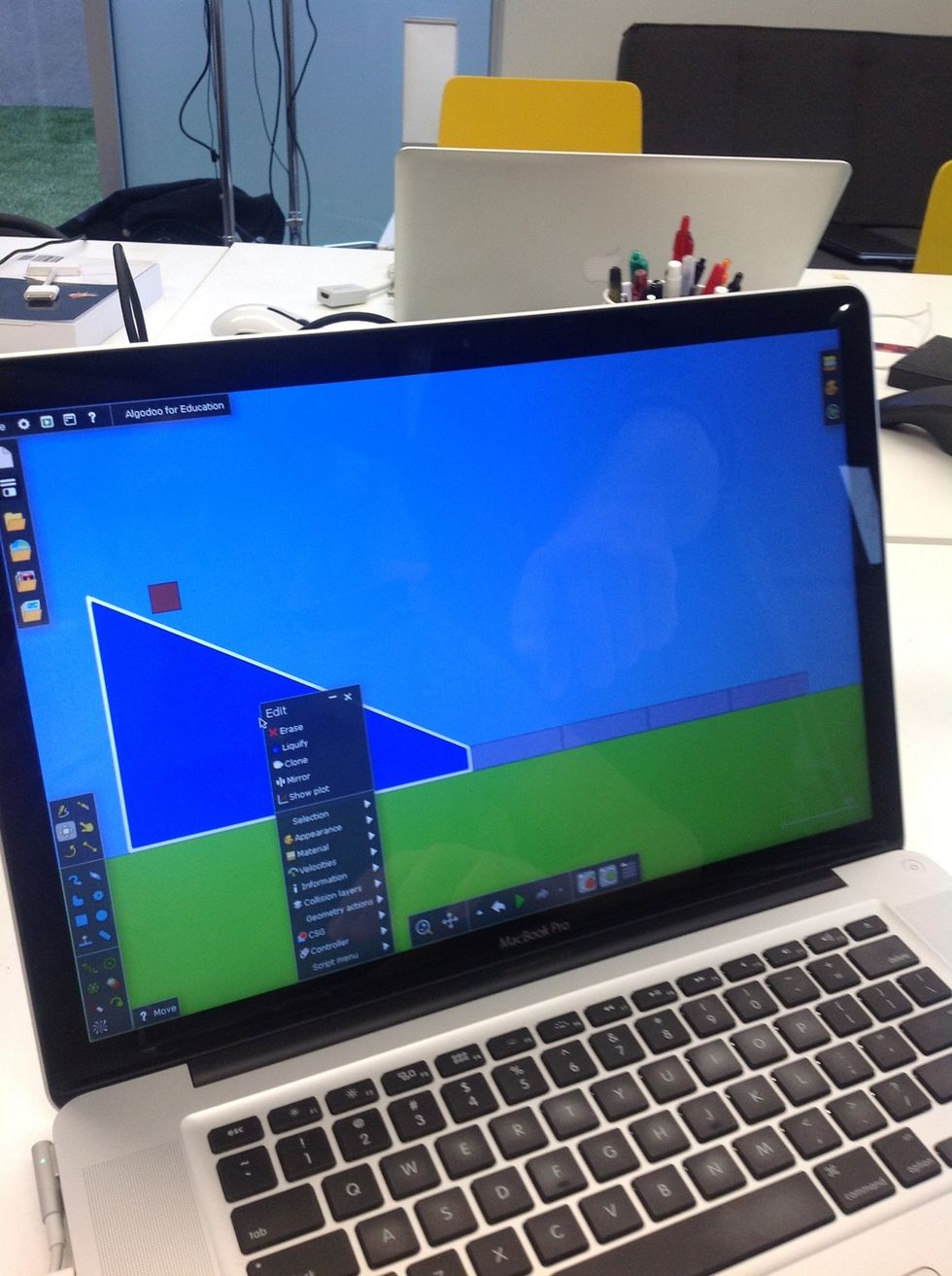 Algodoo is an amazing sandbox application download  at www.algodoo.com.