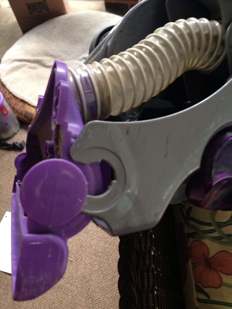 Align the housing to the side C slots.