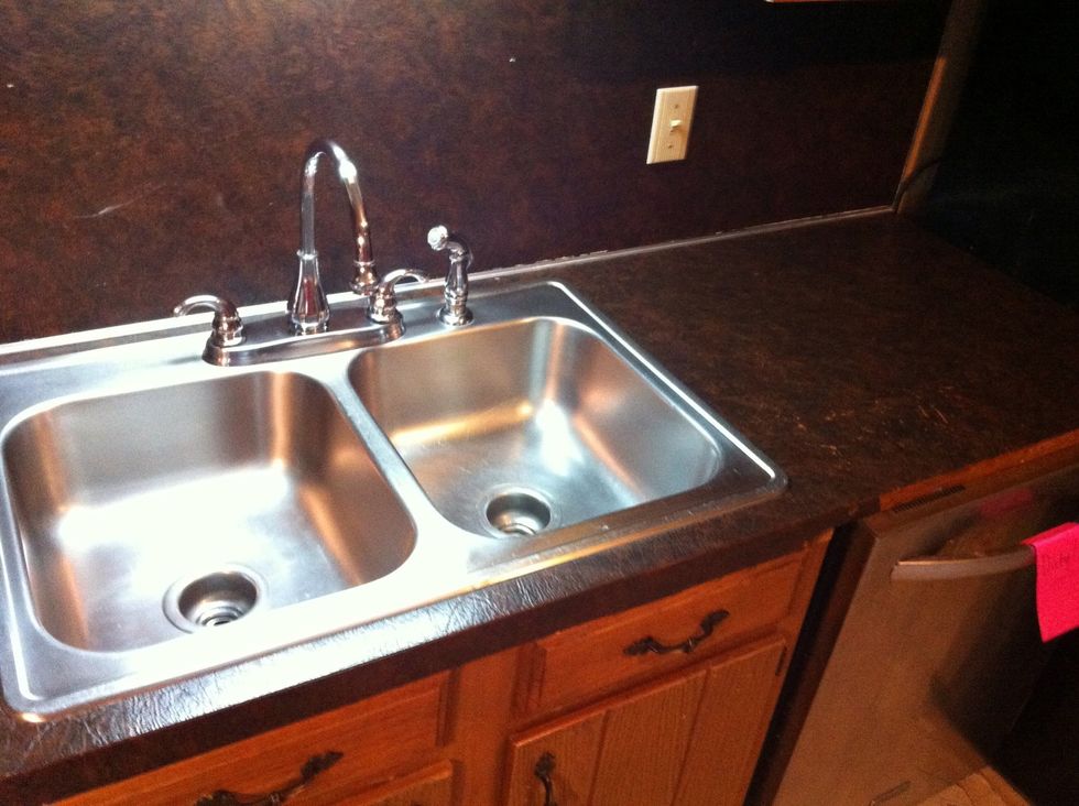 All clean and sparkling! Now for the Makeover!