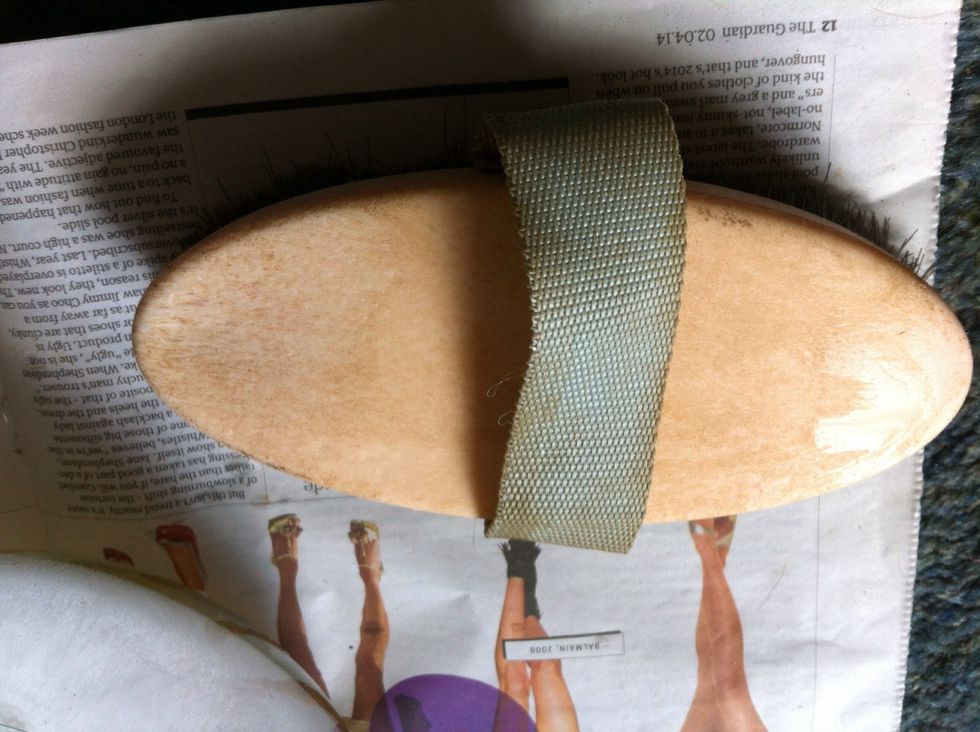 All clear! Don't do this if your brushes have a wooden back because the wet will get into them and they will rot