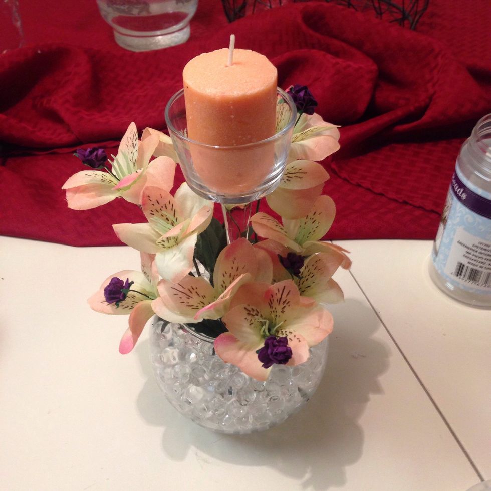 All done! I was thinking what to buy and from where. Today I stopped by the dollar store and I was window shopping. So while walking around the idea popped into my head eventually, n found what I need