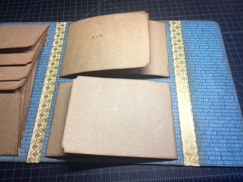 All done! Now mat the card stock flaps with design paper and embellish! :-)