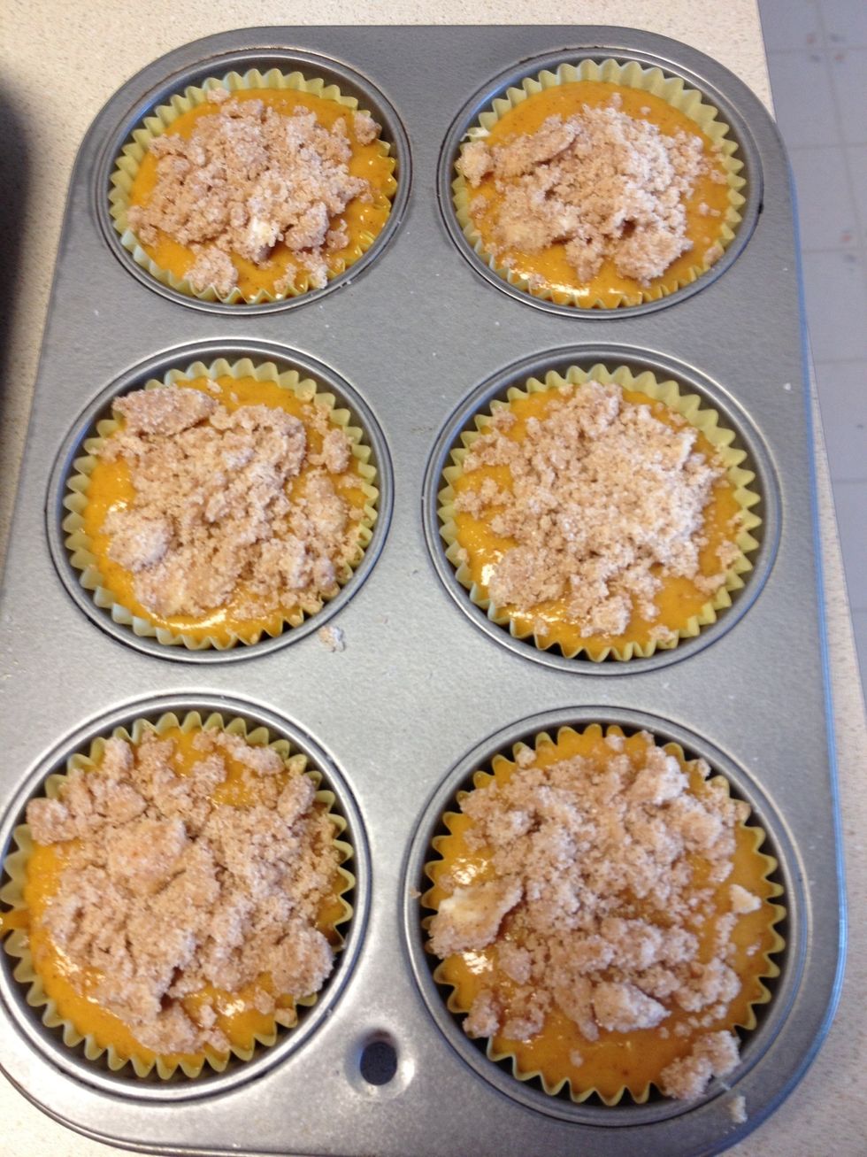 All done! Place in the oven for 20-25 minutes