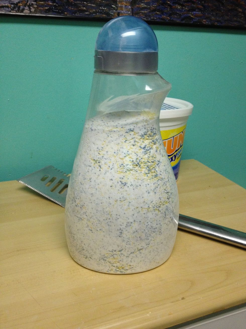 All done! Pretty :) and it smells FANTASTIC! Get ready for your mind to be blown....