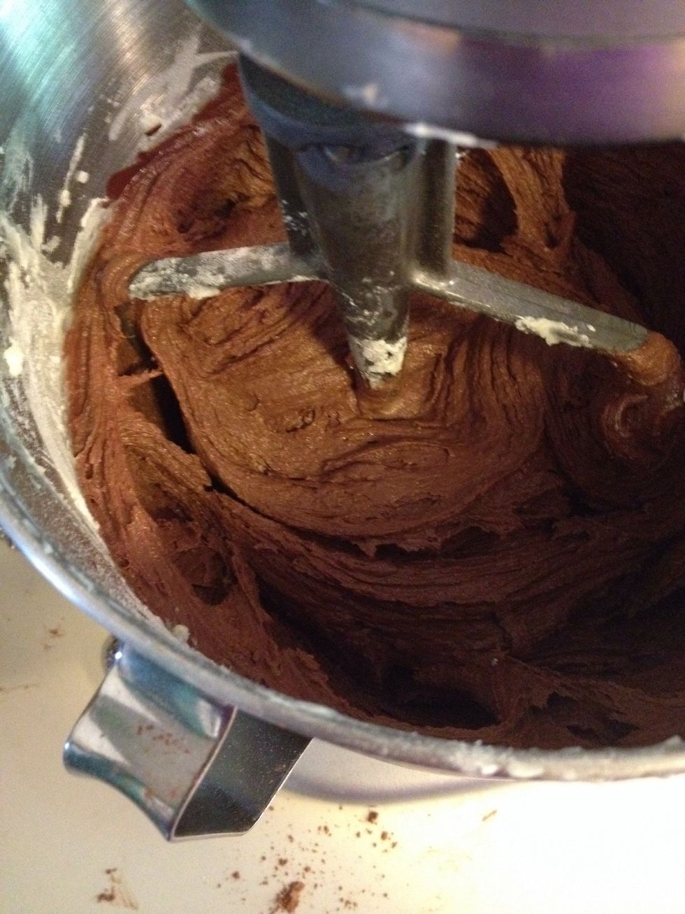 All done with the batter! \ud83c\udf1a\ud83c\udf1a\ud83c\udf1a (I added a good amount of mini chocolate chips to it, but that's optional.)