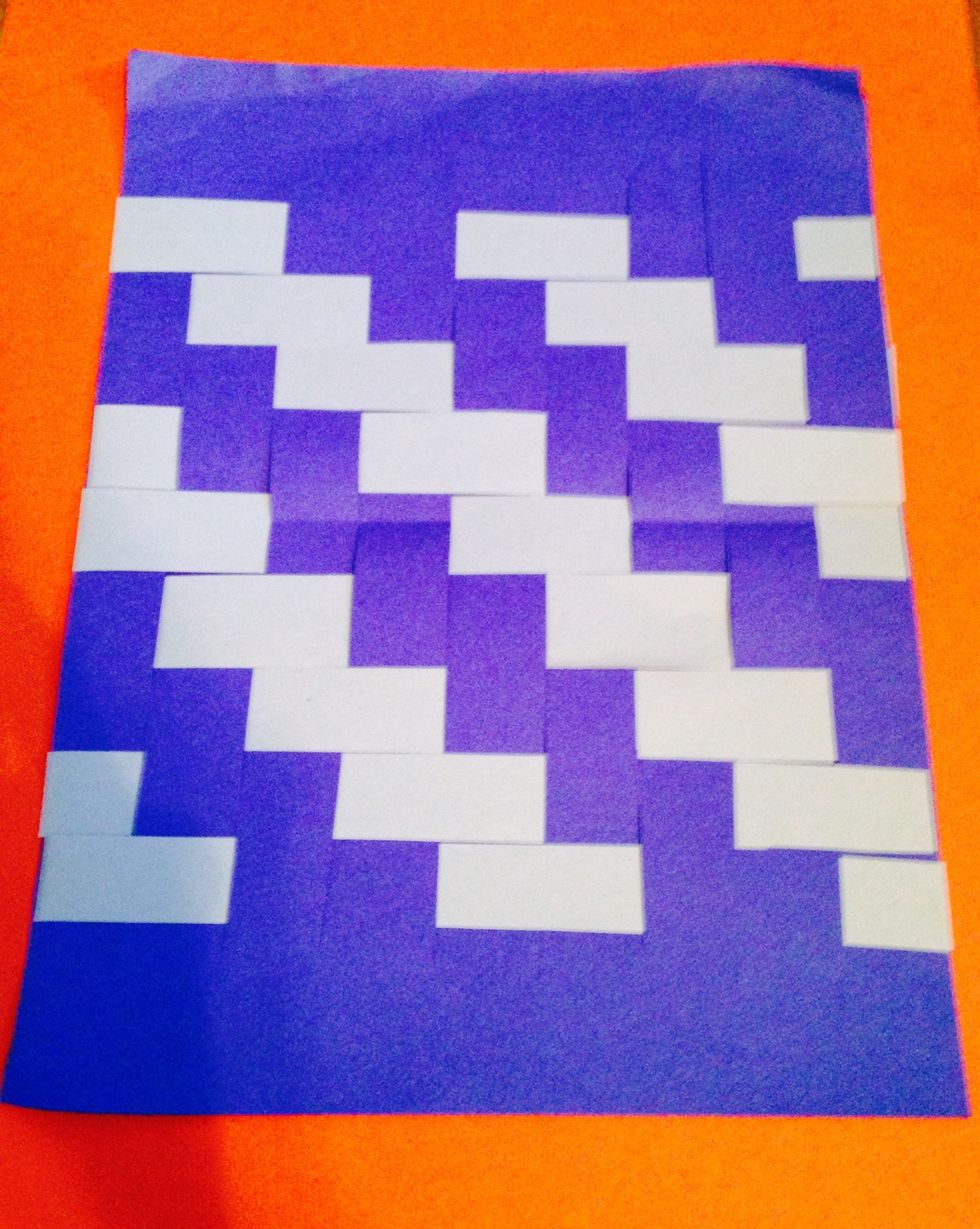 All done with weaving.