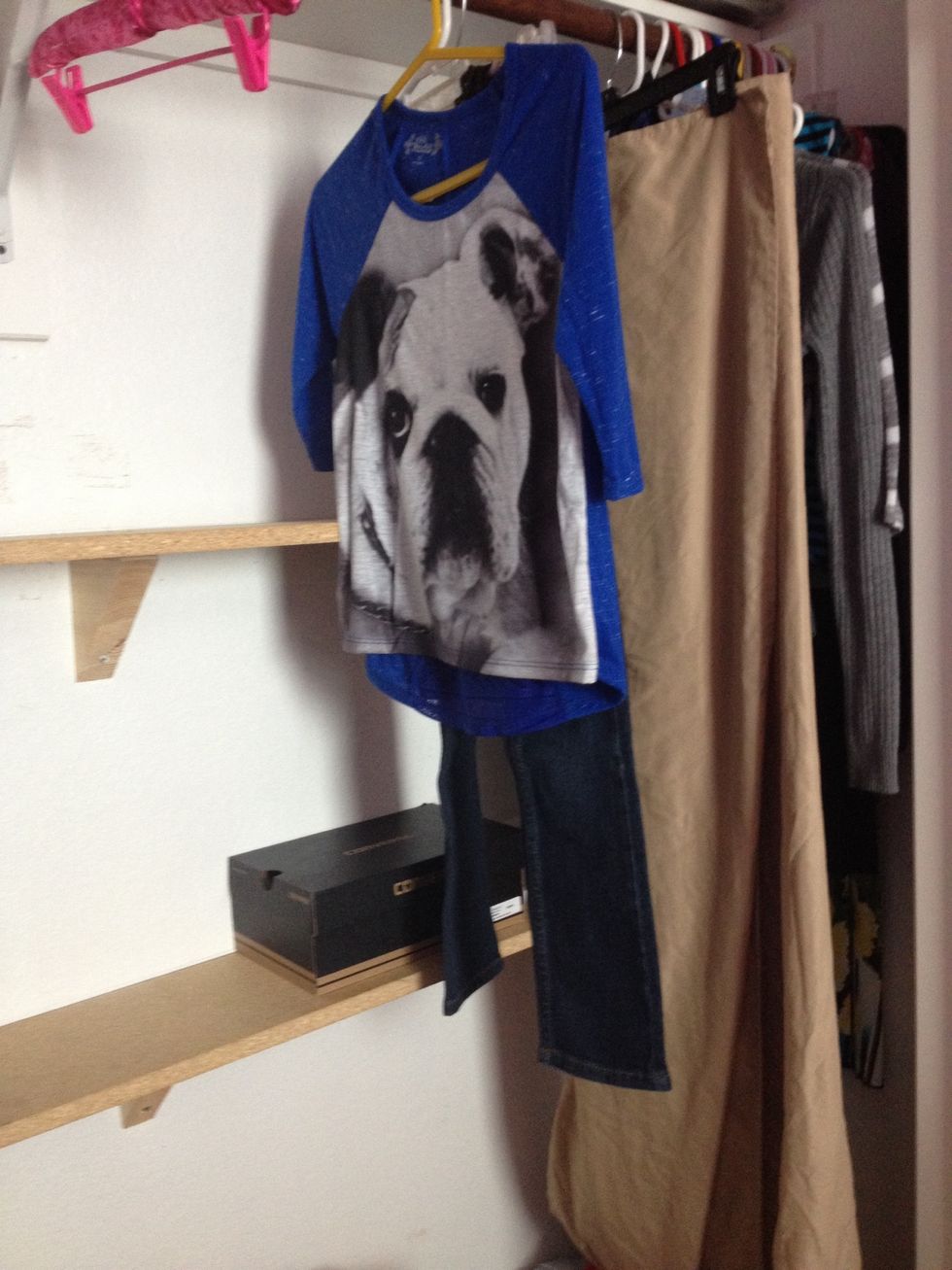 All hung up (all my clothes are from kohls)