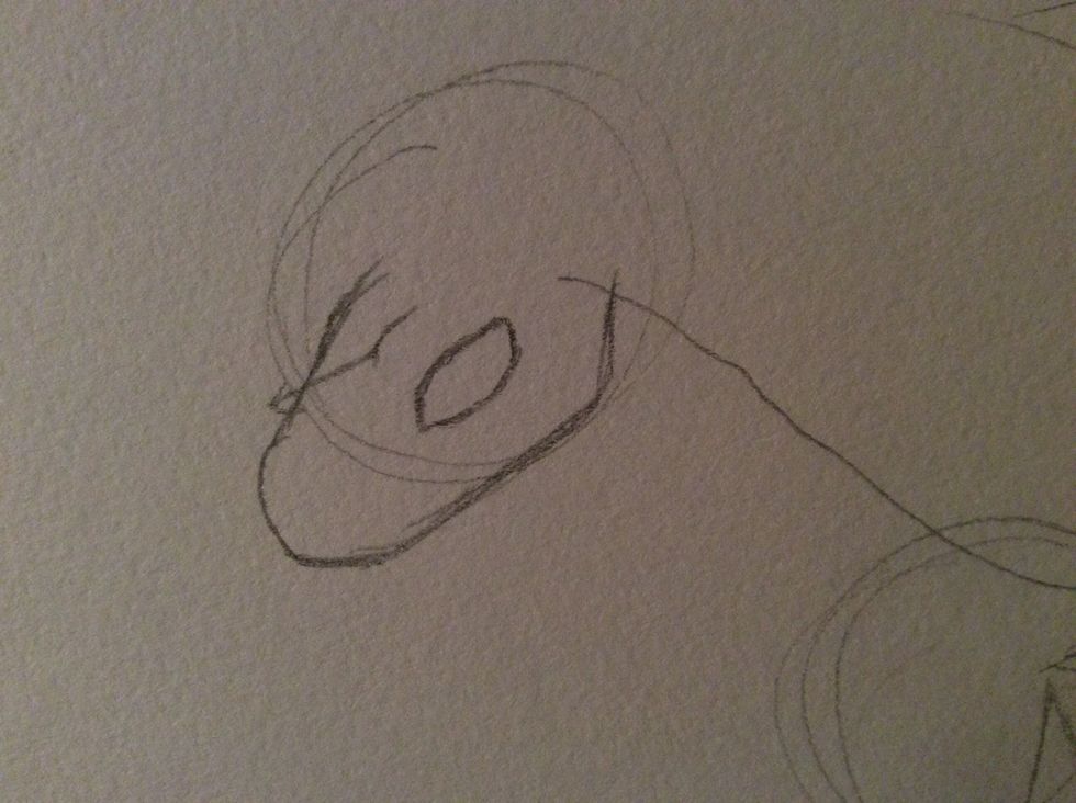 All I added was the 'eyebrows'