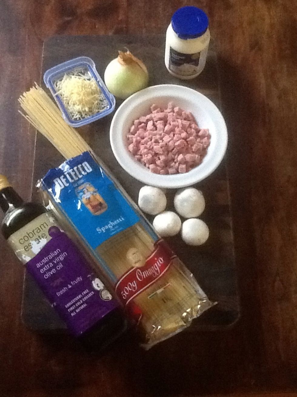 All ingredients are in this photo
