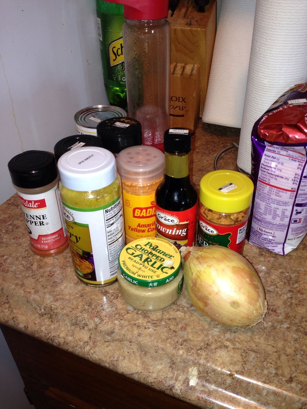 All my ingredients