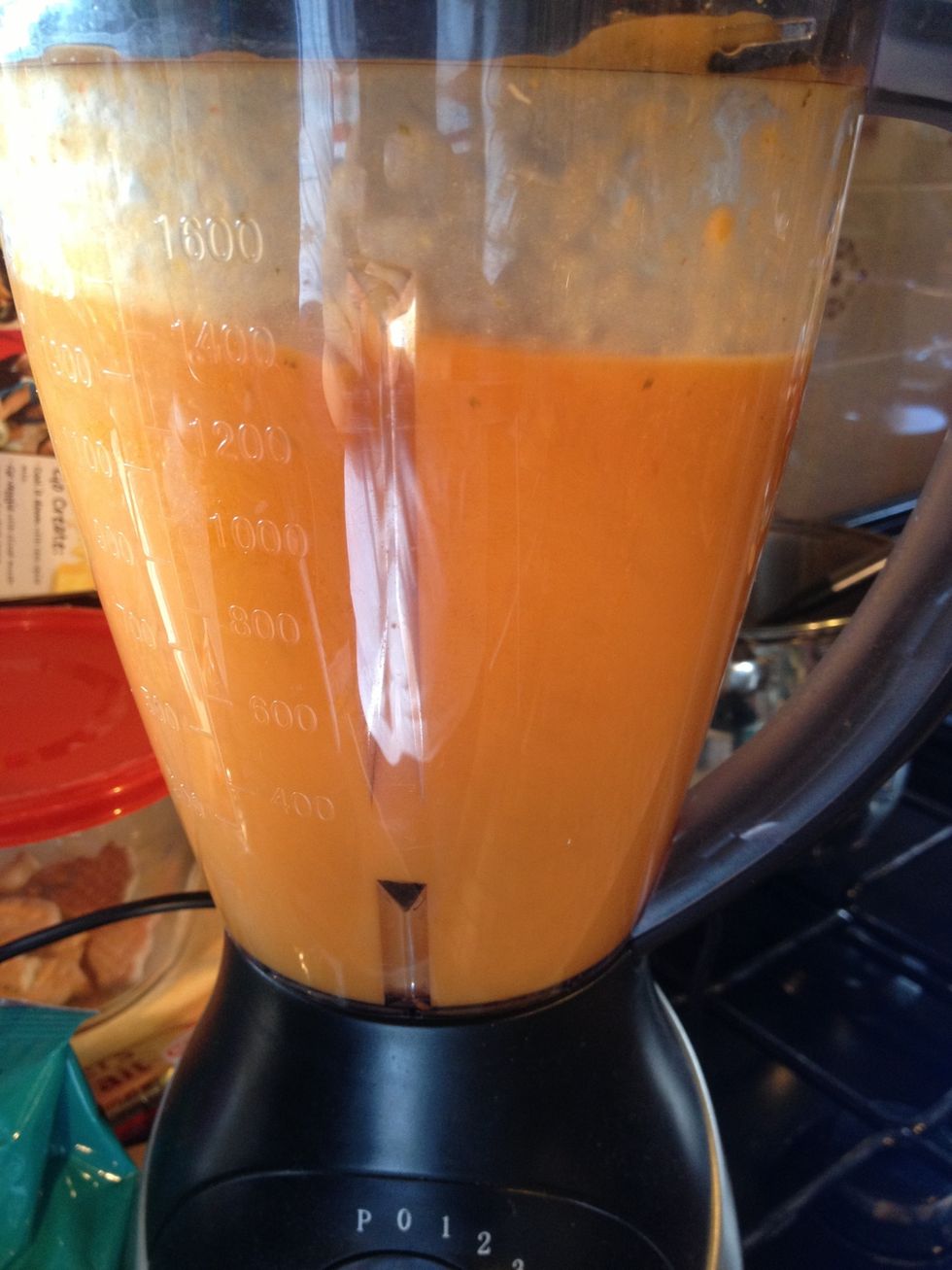 All nicely blended.