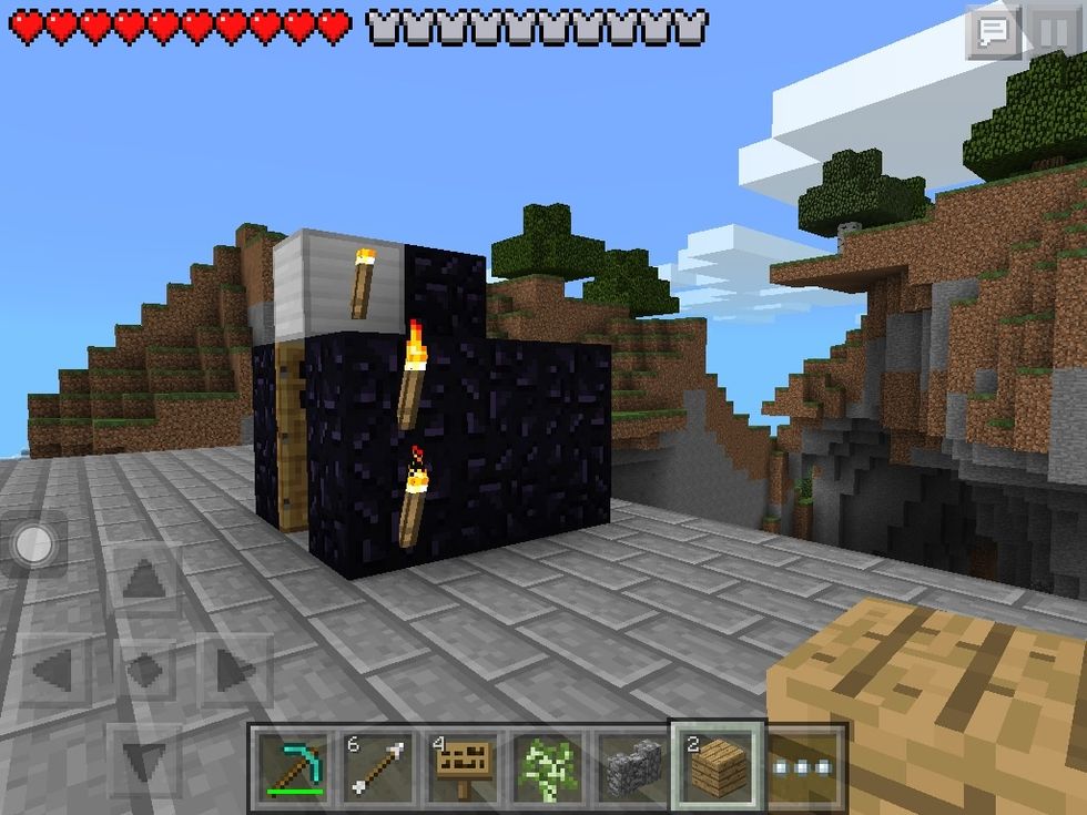 All obsidian