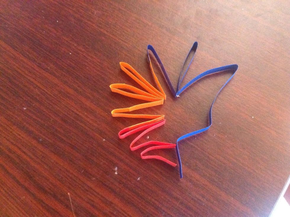 All of 3 colour strips do...