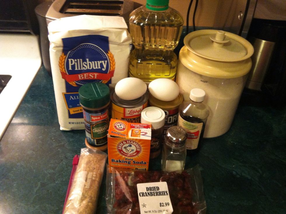 All of the ingredients needed