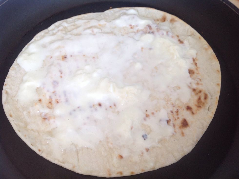 All over the flatbread