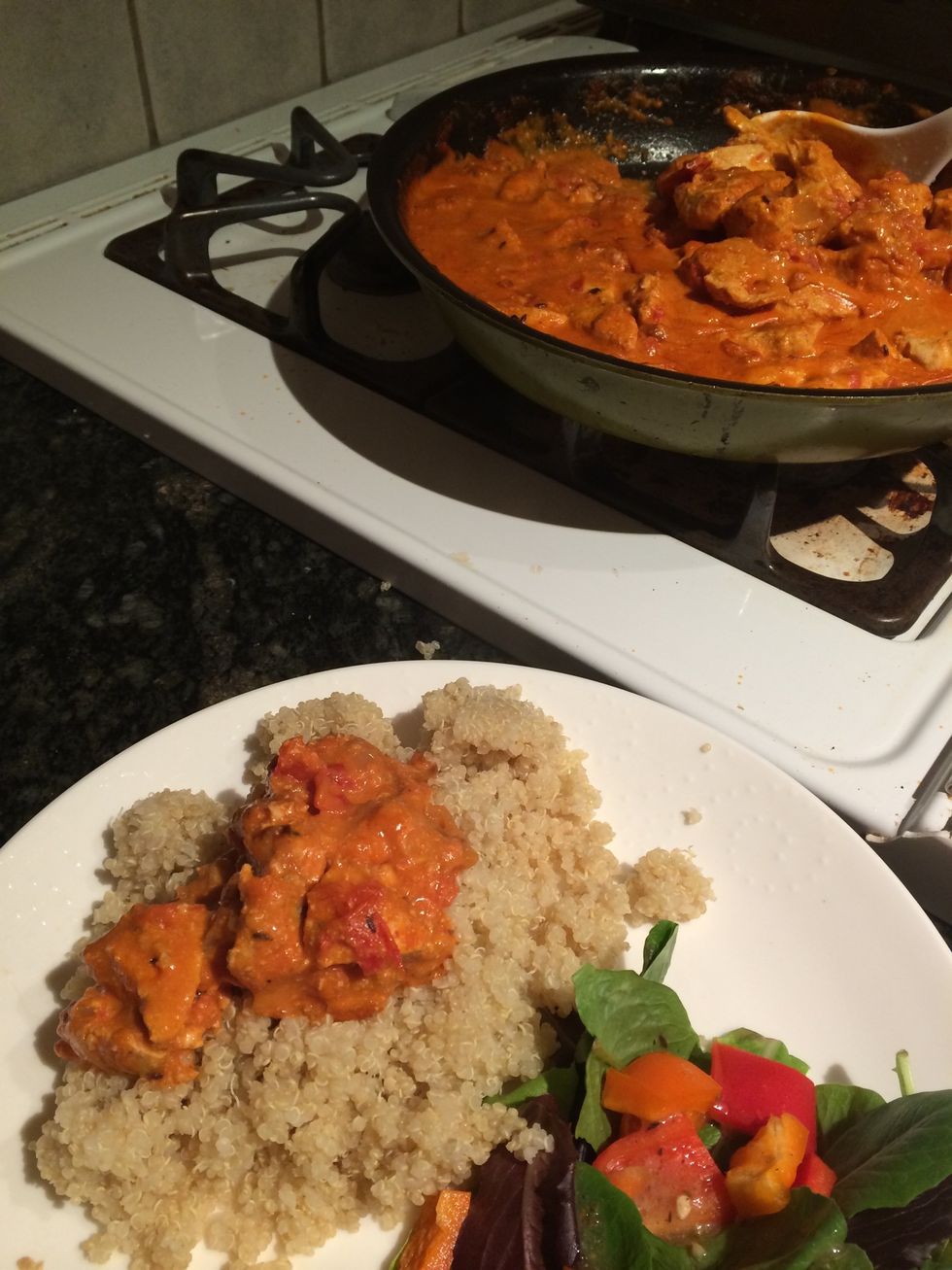 All ready for yummy tiki masala!! Happy day everyone