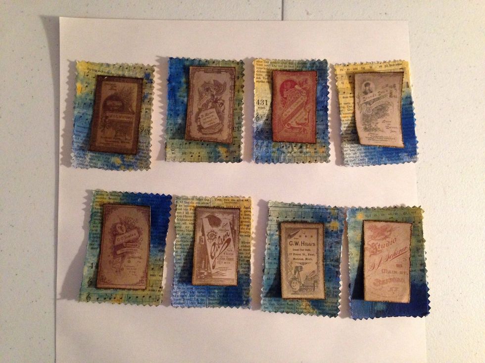 All set for the embellishments.