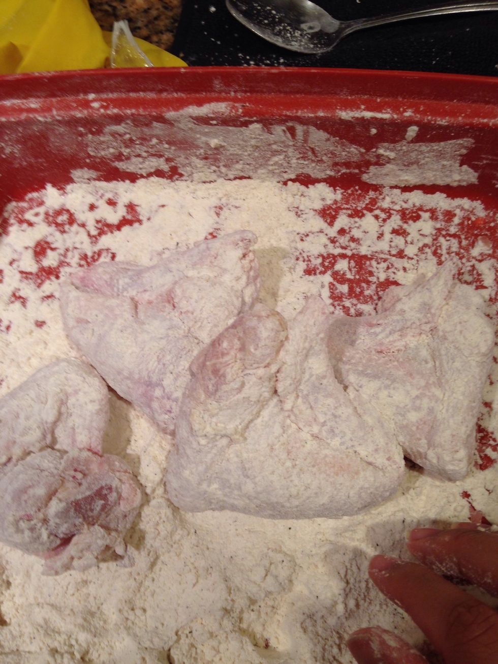 All shook up and seasoned nicely. I put measurements in the supplies tab, but definitely add more or less to your preference. I eyeballed a majority of this guide.