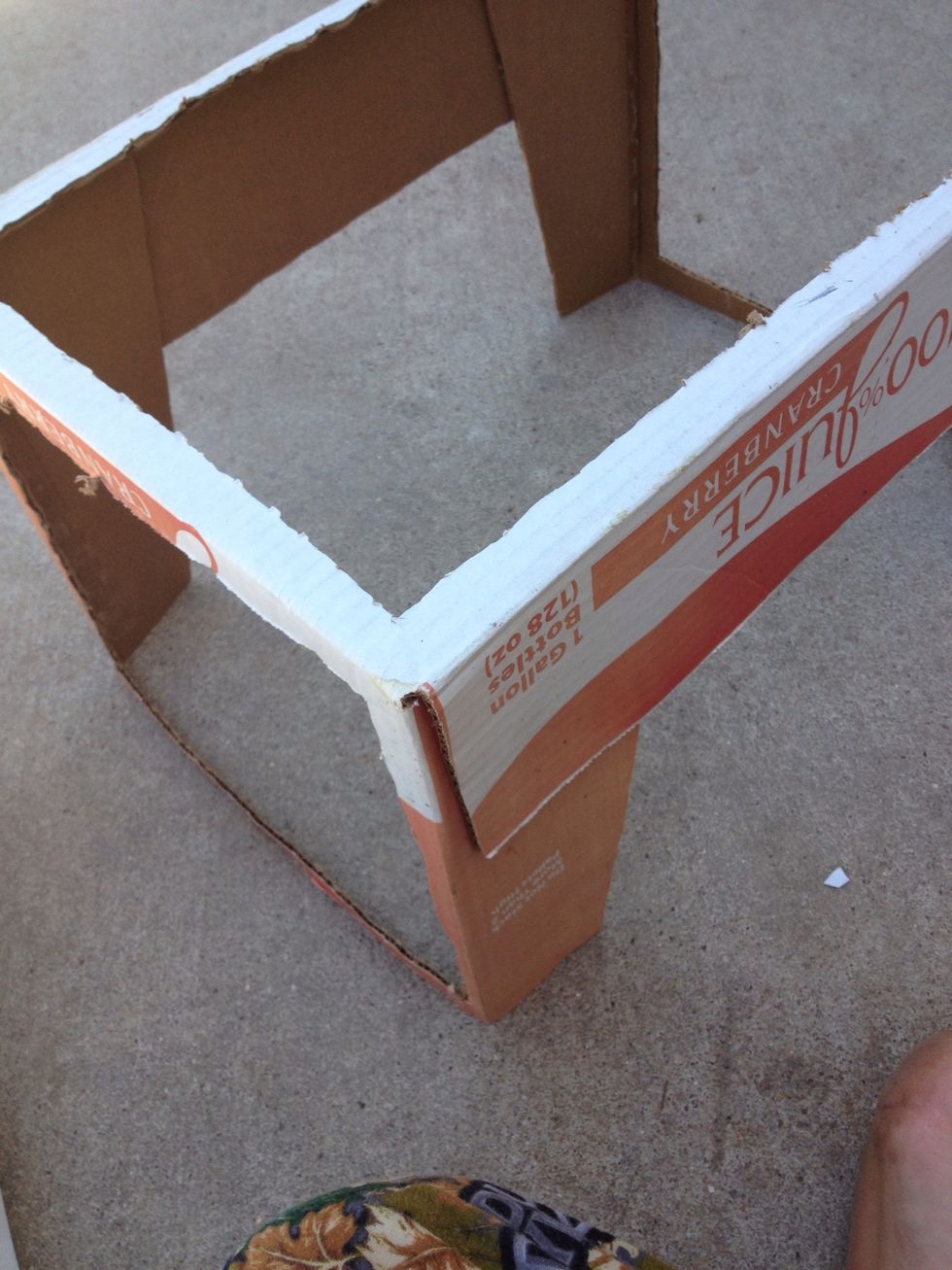 All sides cut out!