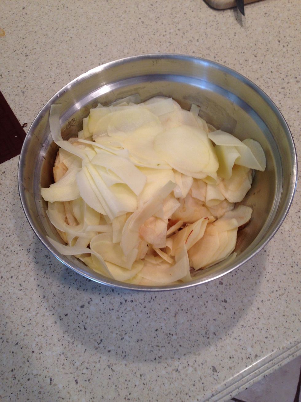 All sliced!