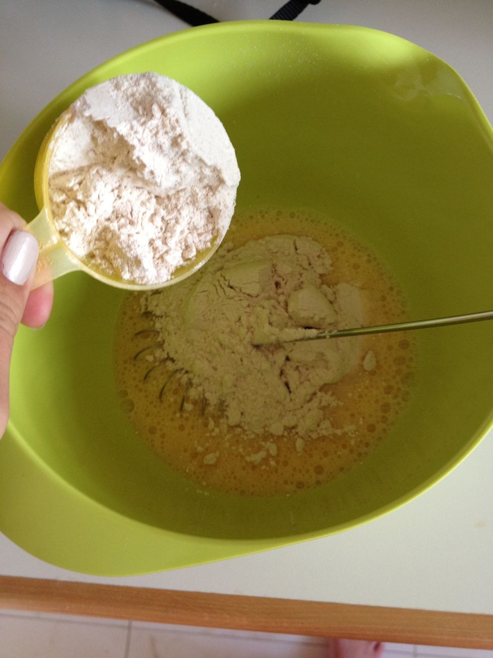 All the flour