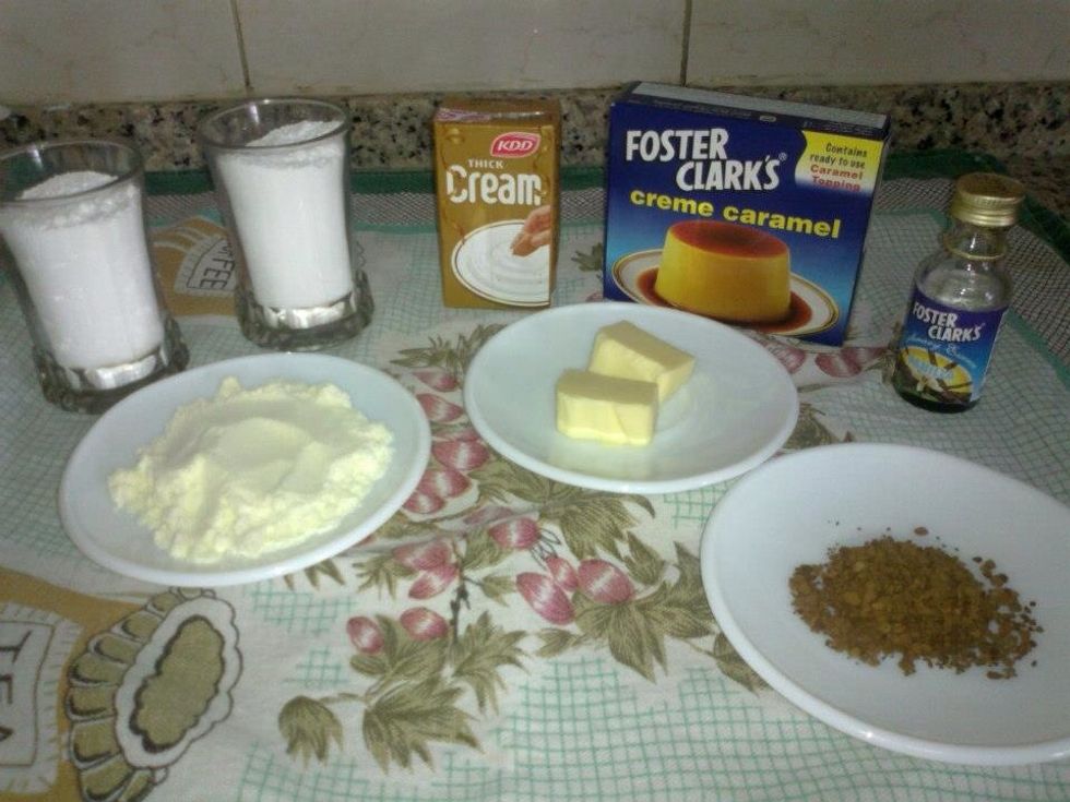 All the ingredients