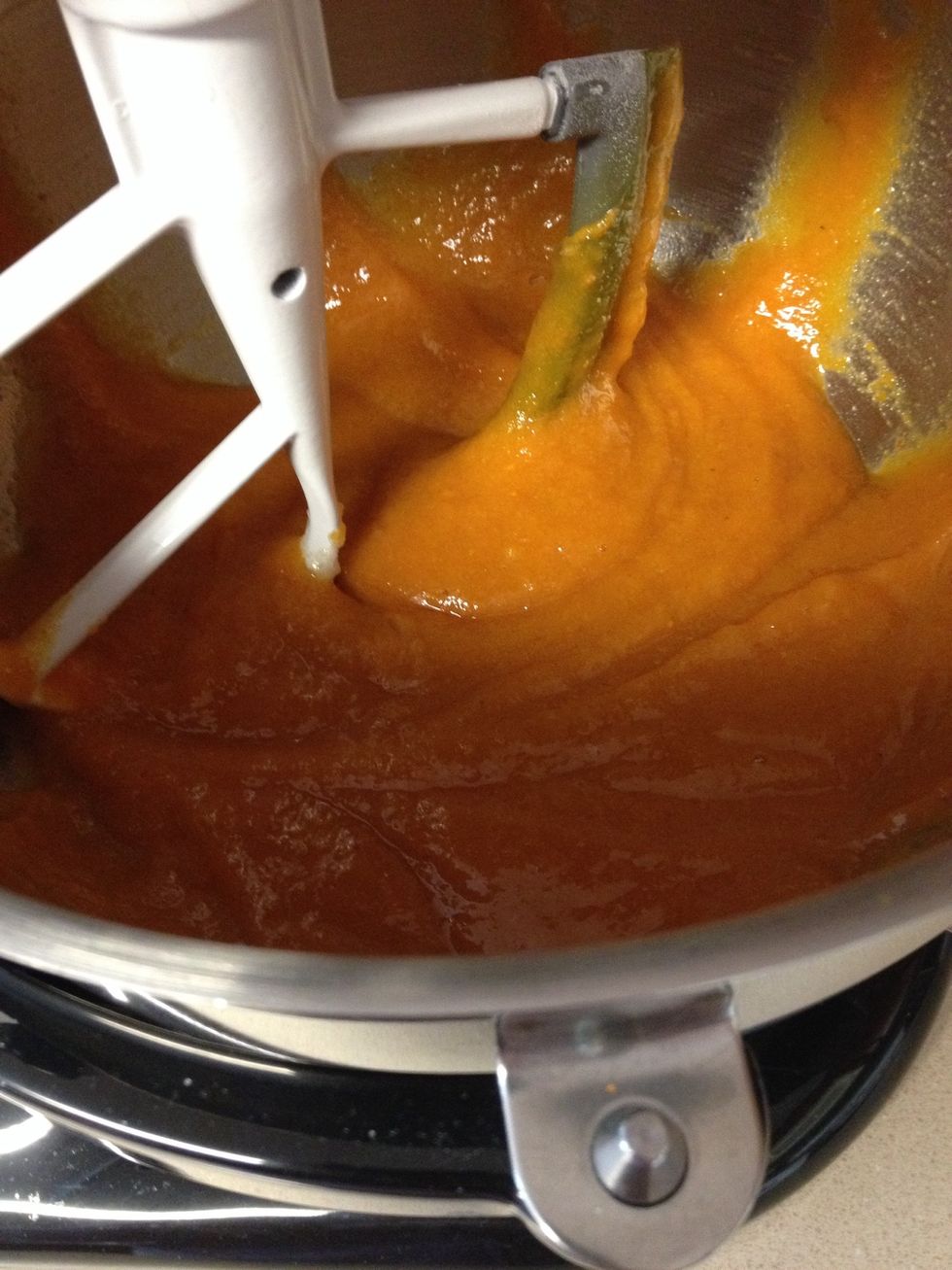 All the sugar is incorporated