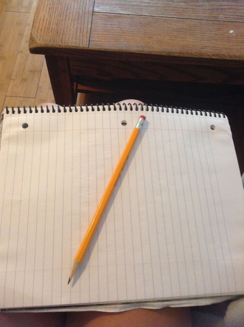 all you need is a pencil and paper\u270f\ufe0f