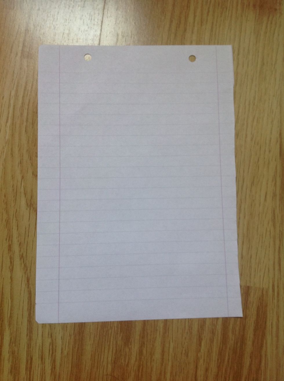 All you need is A4 paper or smaller just that form , and all you do is fold it.