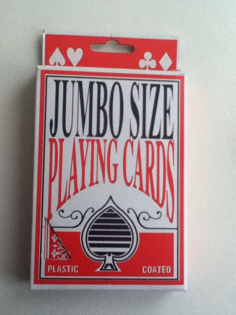 All you need is playing cards!