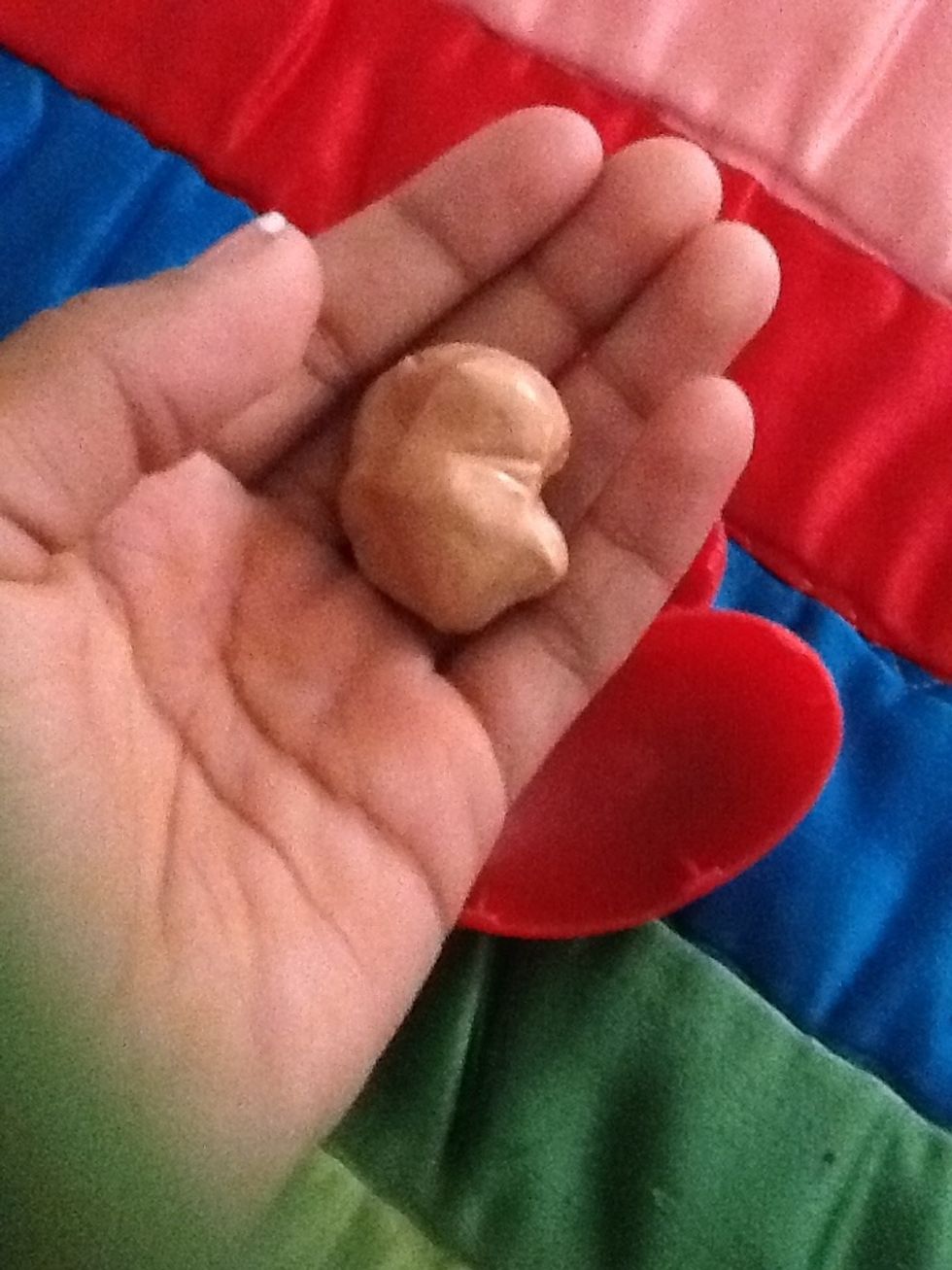 All you need is silly putty or play doh