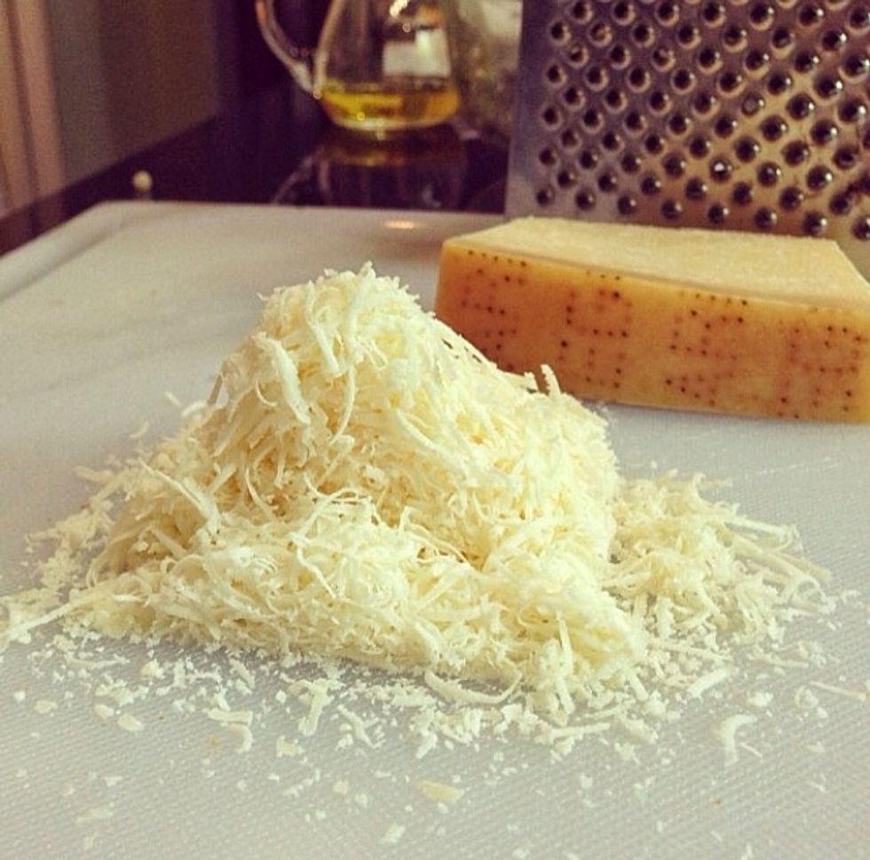 All you need to do is shredd your cheese