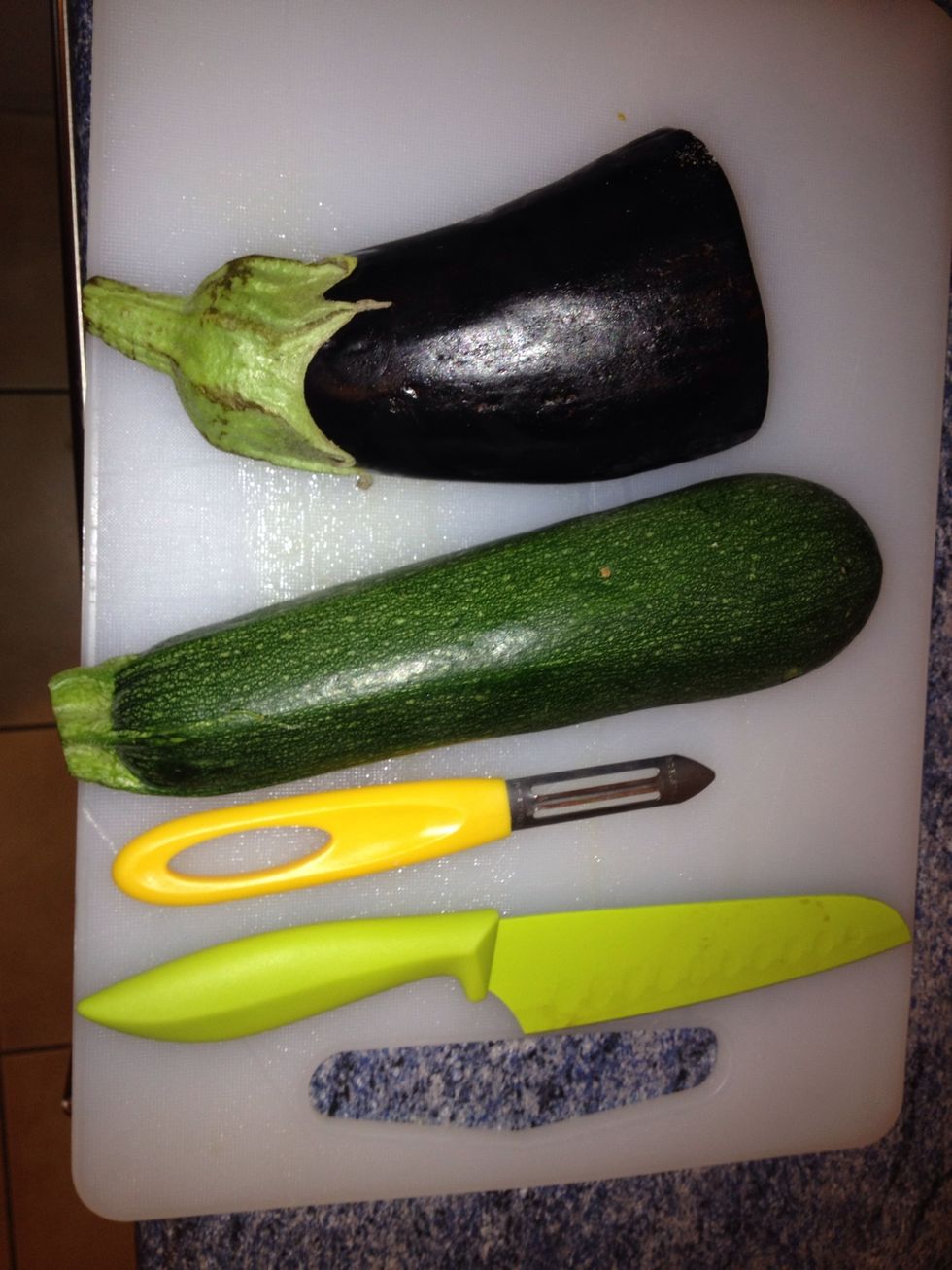 All you will need only use big zucchini