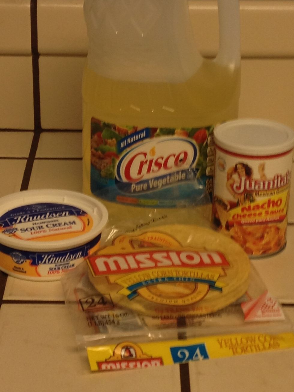 All your ingredients!! Quite simple