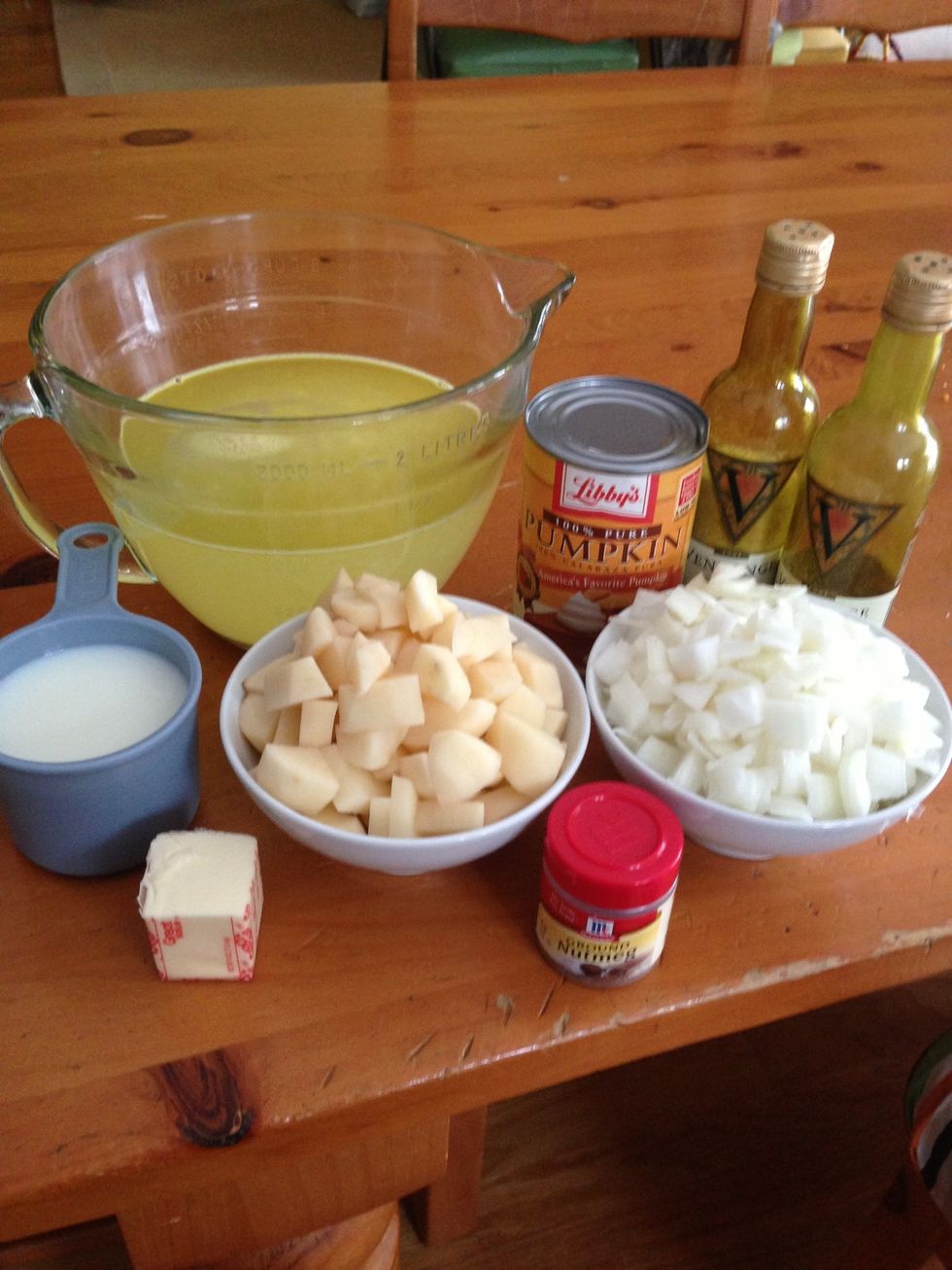 All your ingredients.