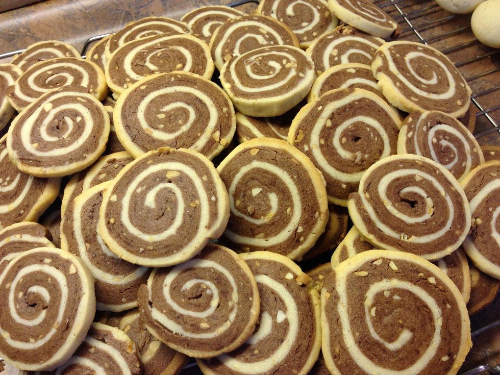 Allow 2 blocks of time with 4+ hours in between to complete project... Time to mix & prepare dough... 4+ hours (or overnight) to chill prepared dough... Then later. a half hour or so to bake cookies.