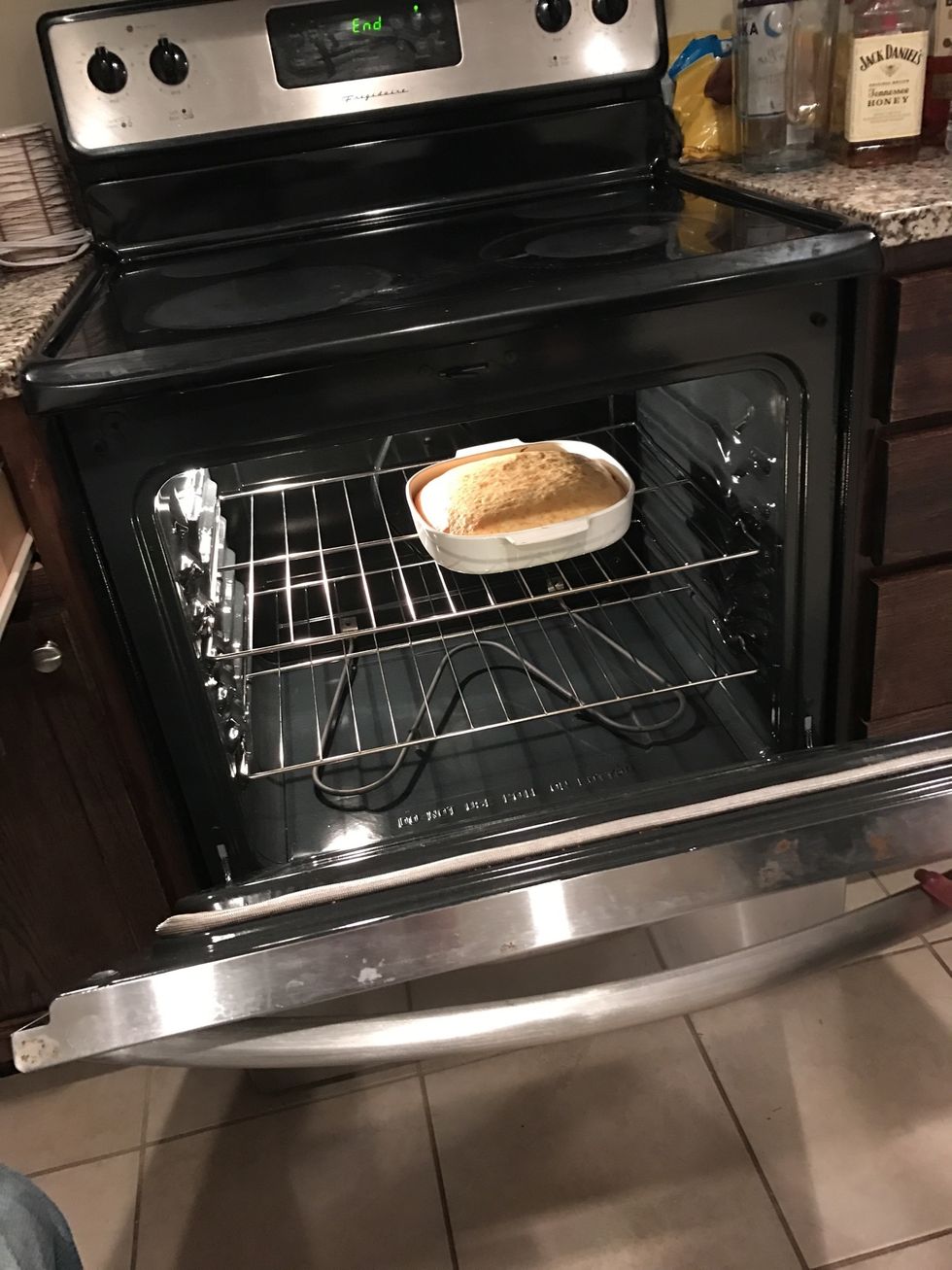 Allow Cake to bake for approximately 25-30 minutes