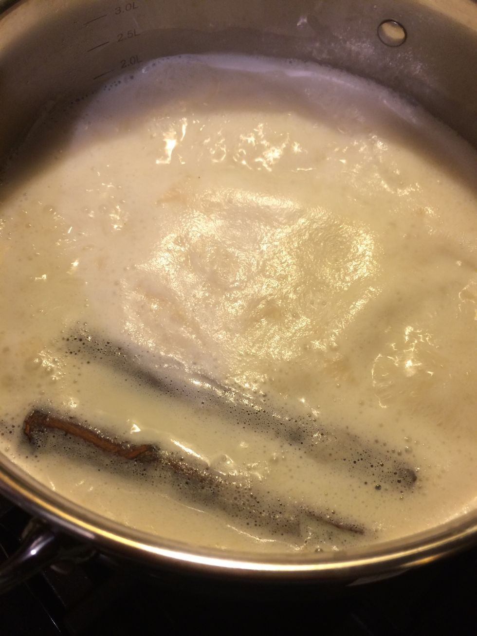 Allow milk to boil for 5 minutes