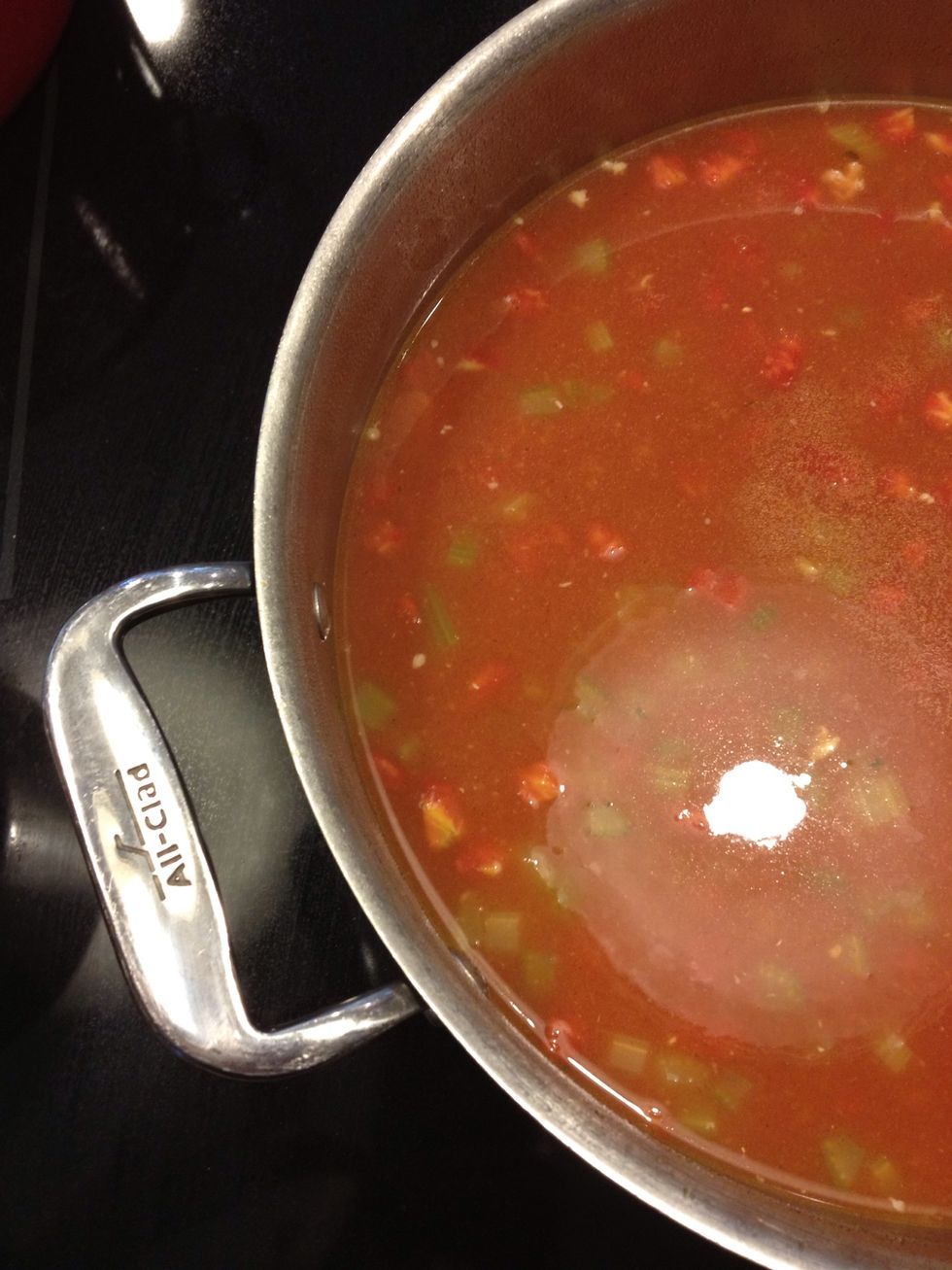 Allow that to cook another 25-30 minutes uncovered. Your house should be smelling pretty great now! Check for taste as you cook. I always add a little more sugar and garlic salt