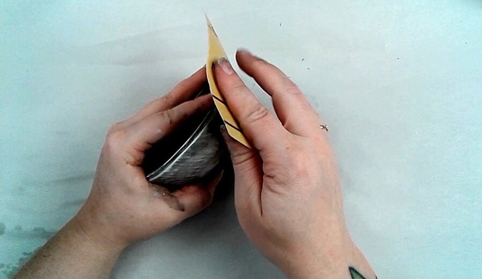 Allow the glaze layer to dry & sand back parts to reveal the beautiful creamy white texture of the resin below.It's sort of a dance,add a little,take a little.This is how intriguing layers r achieved.