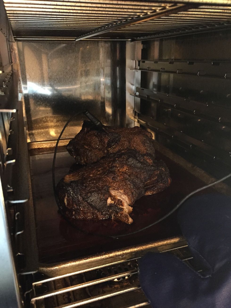 Allow the last step to hold the pork for at least 2 hours but up to 12 hours.