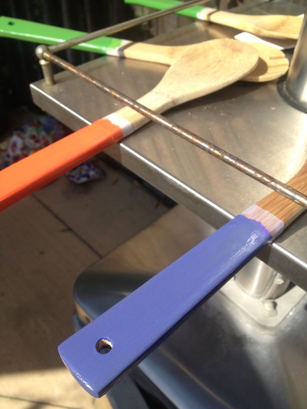 Allow them to dry over night. We really want this coat to set.