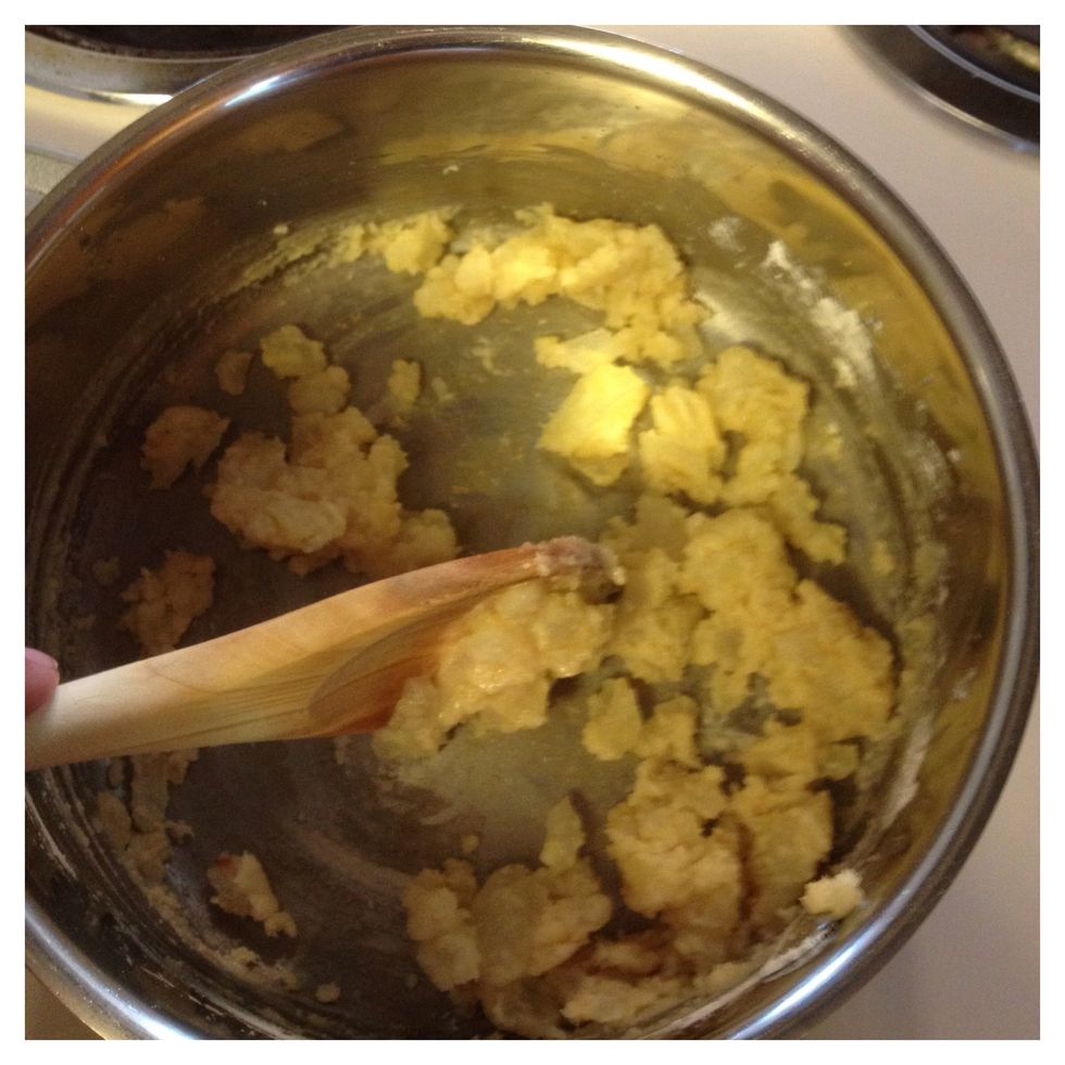 Allow this to cook 1-2 minutes, stirring the whole time.