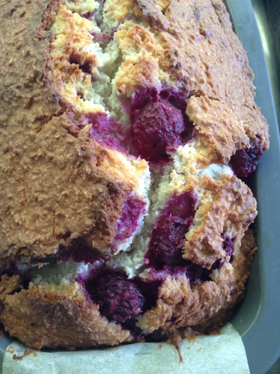 Allow to cool in the tin before transferring to a wire rack to cool completely