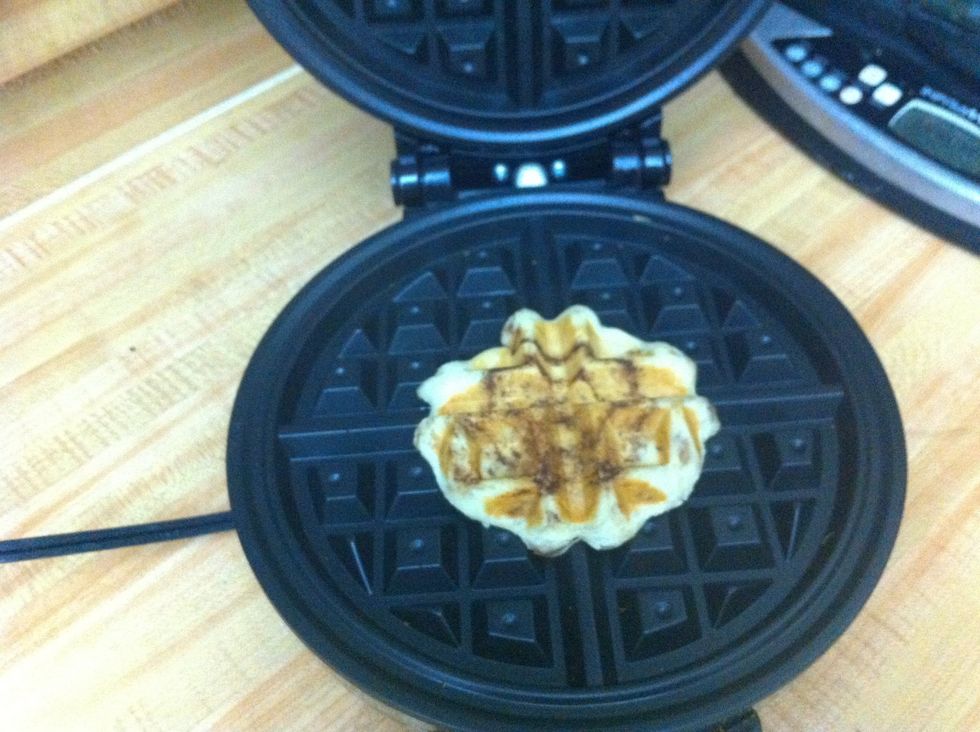 Allow to get golden brown