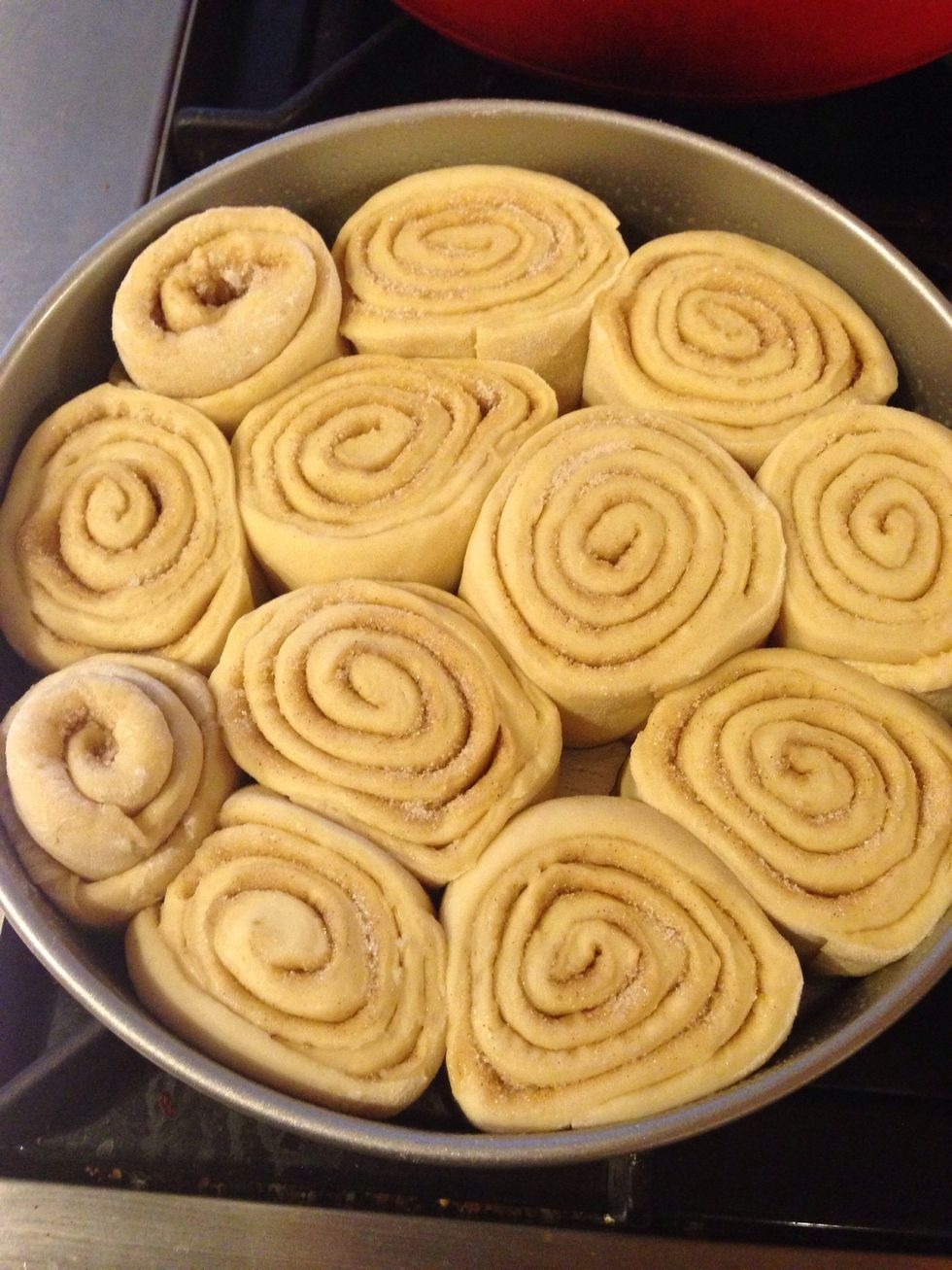 Allow to rise for 30+ minutes.