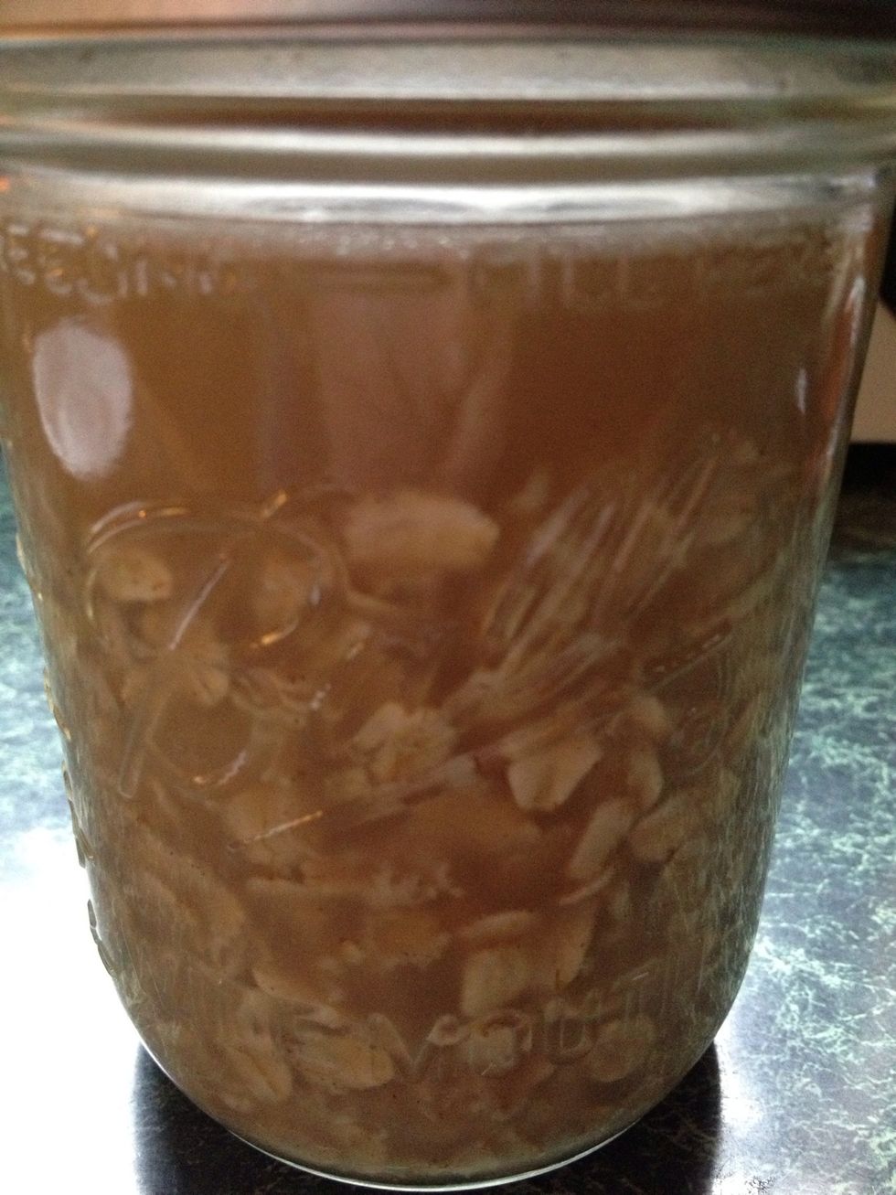 Allow to set for 15 minutes. Ready!