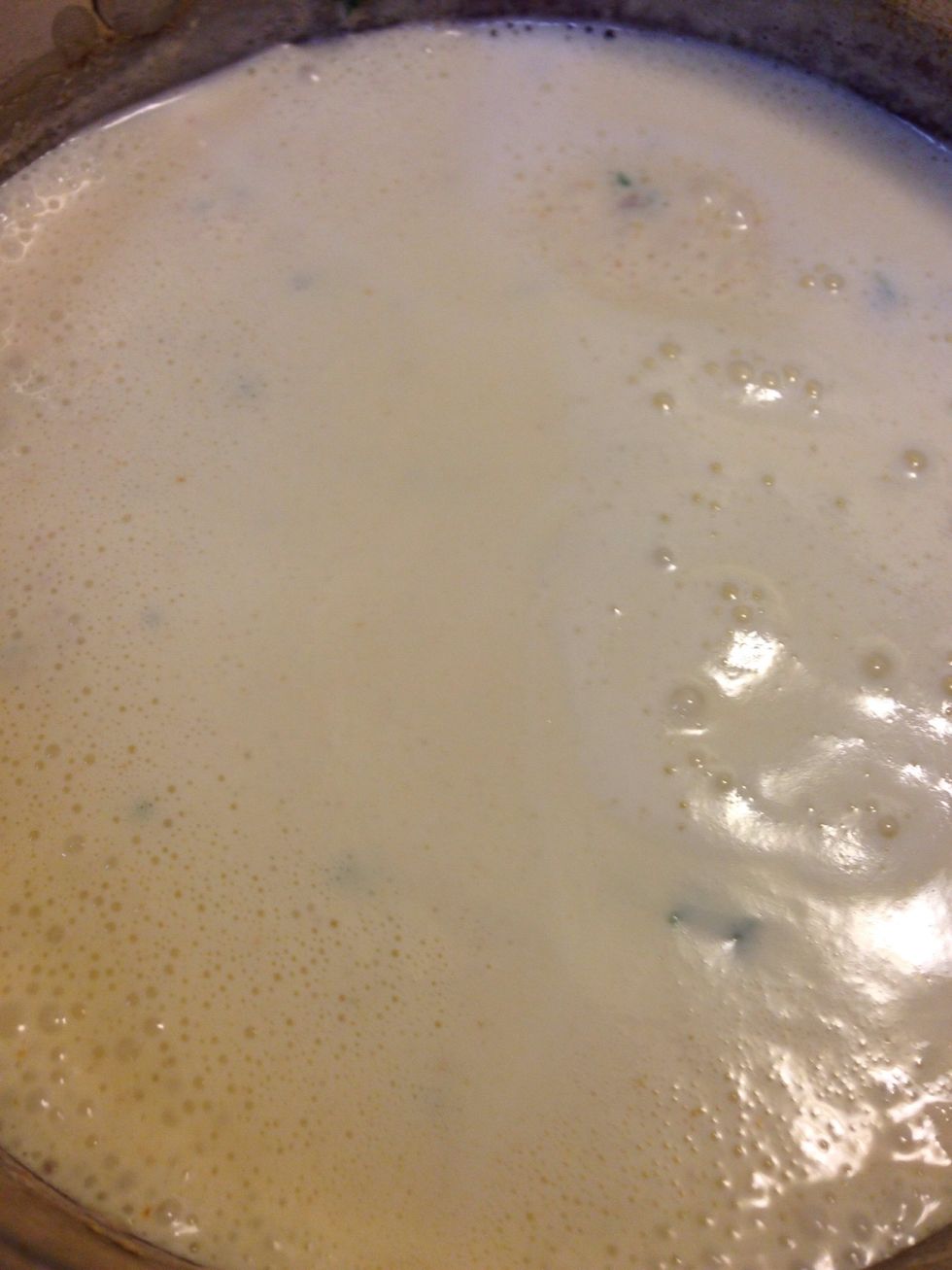 Allow your mixture to cook while stirring ever so often